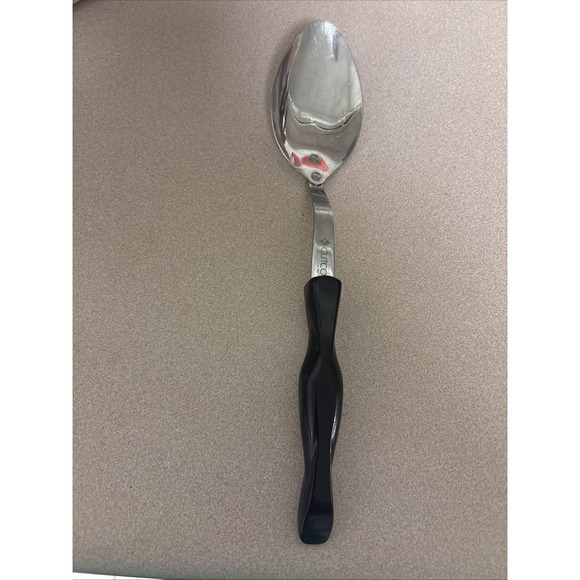 Cutco Other - Cutco Large Basting Serving Spoon Stainless Steel 17 KG 12.5" Brown Handle